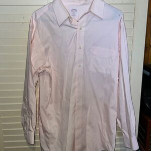 Brooks brothers, all cotton, long sleeve button down shirt, size 16 2/3